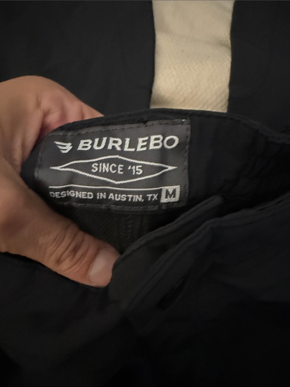 BURLEBO Men's Black Chinos - Stretch Everyday Pants